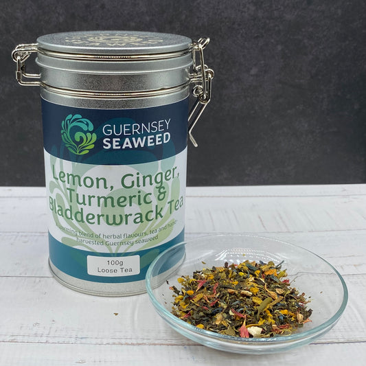Tea - Bags/Loose - Lemon, Ginger, Turmeric & Bladderwrack