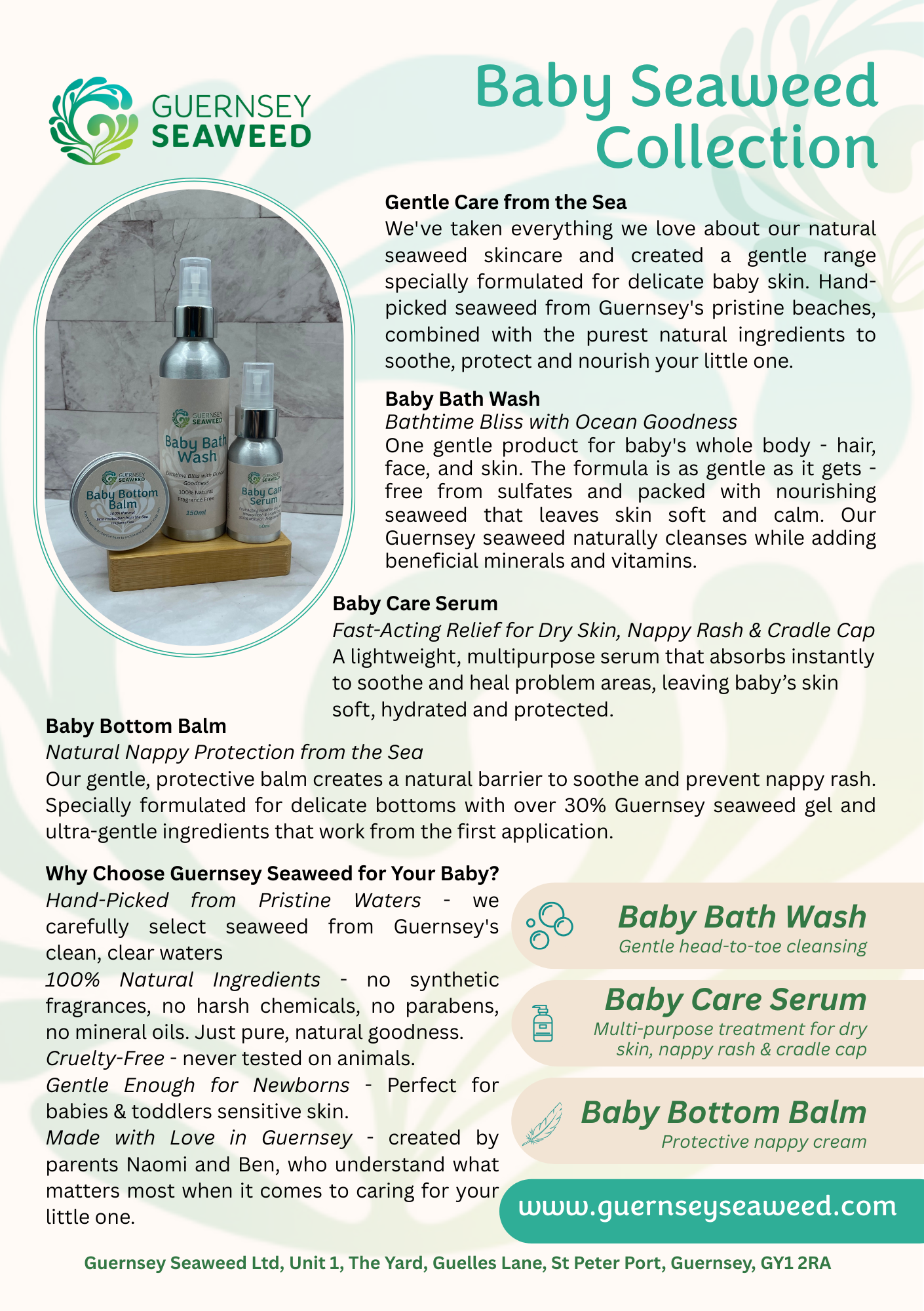 Baby Seaweed Gift Set