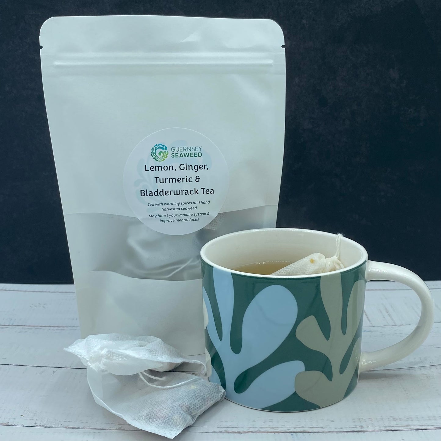 Tea - Bags/Loose - Lemon, Ginger, Turmeric & Bladderwrack