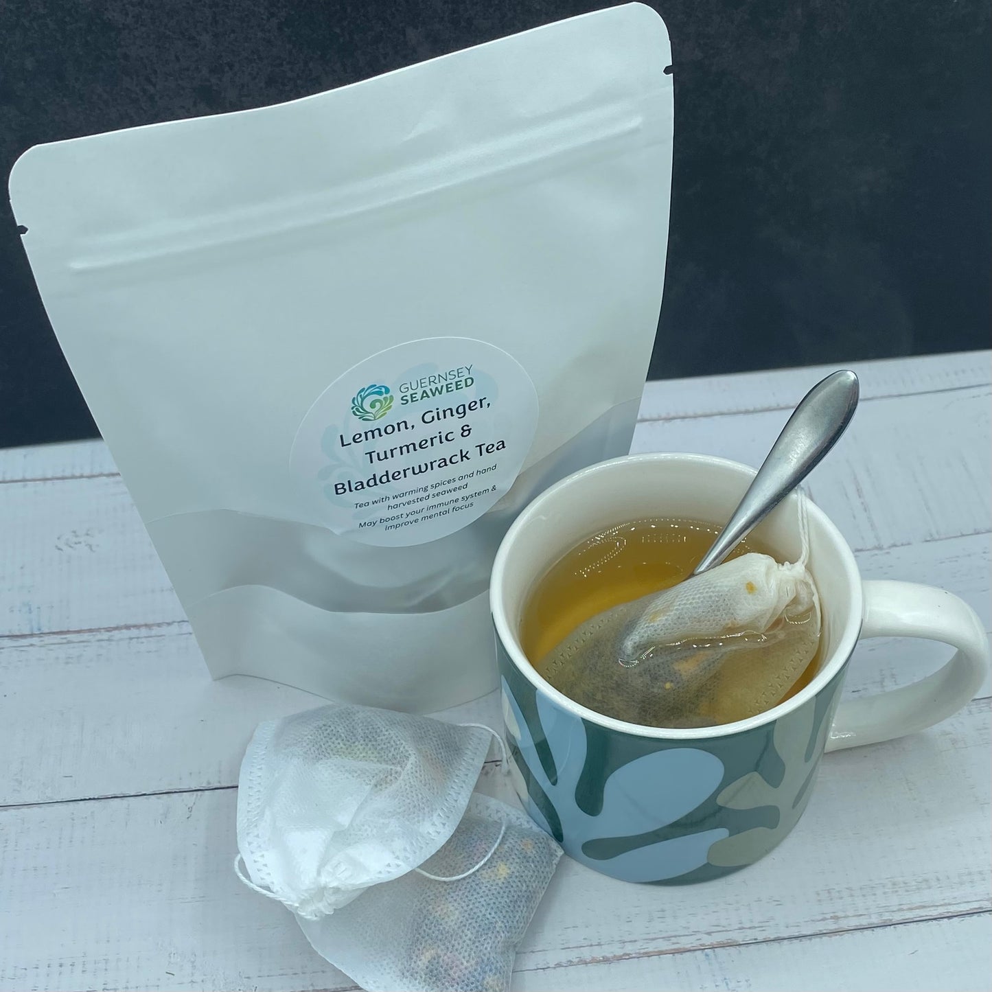Tea - Bags/Loose - Lemon, Ginger, Turmeric & Bladderwrack
