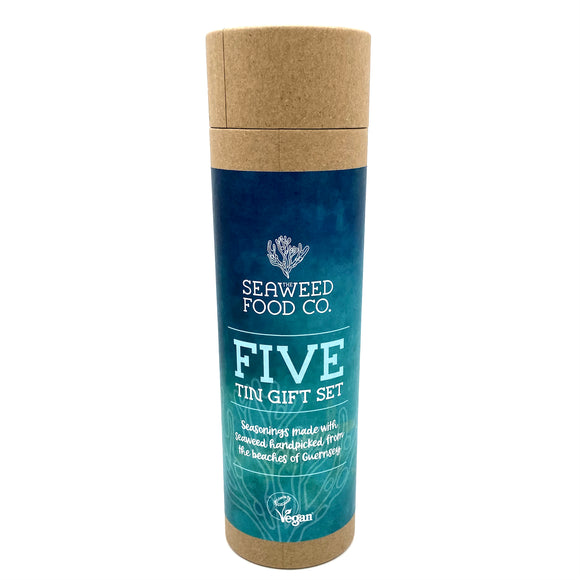 Five Tin Gift Set - The Seaweed Food Co.
